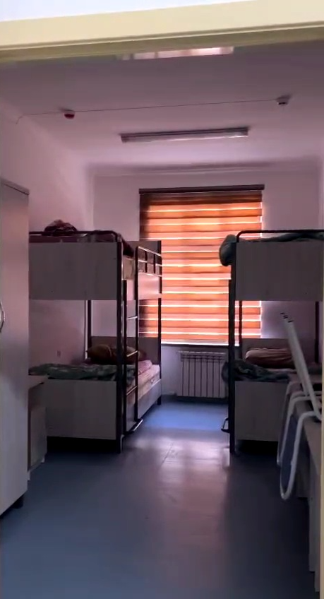 hostel room
